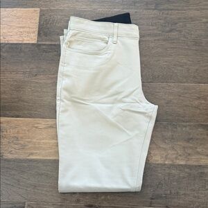 Calvin Klein Men's Cream Chinos